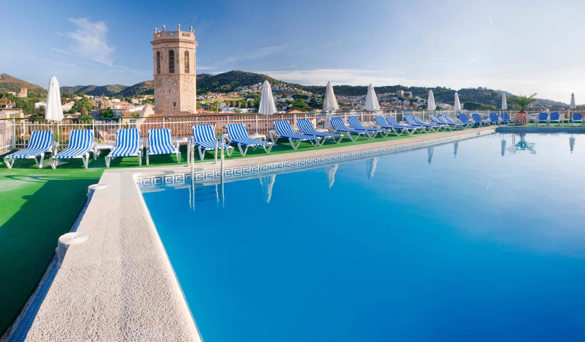 Hotel Sabiote Pineda de Mar Esterno foto