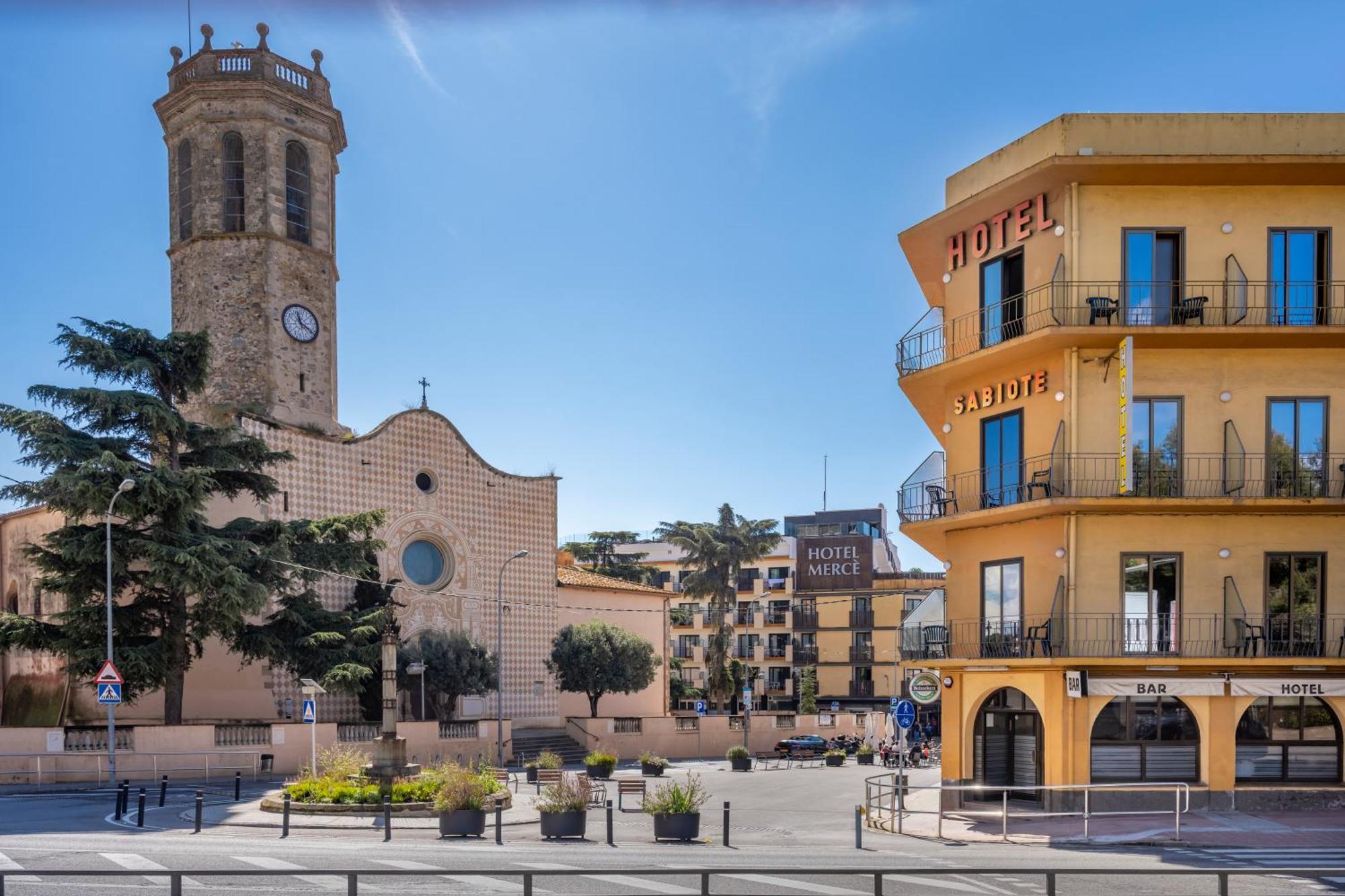 Hotel Sabiote Pineda de Mar Esterno foto